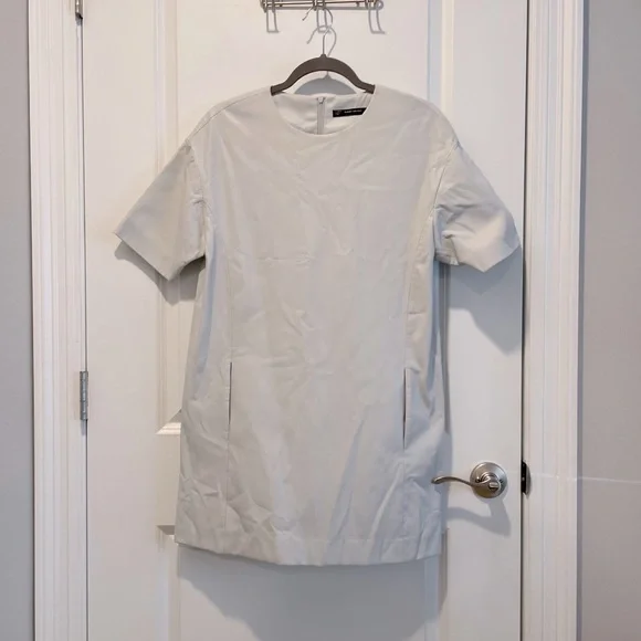 Zara | Dresses | Zara Trafaluc Faux Leather Mini Dress | Poshmark